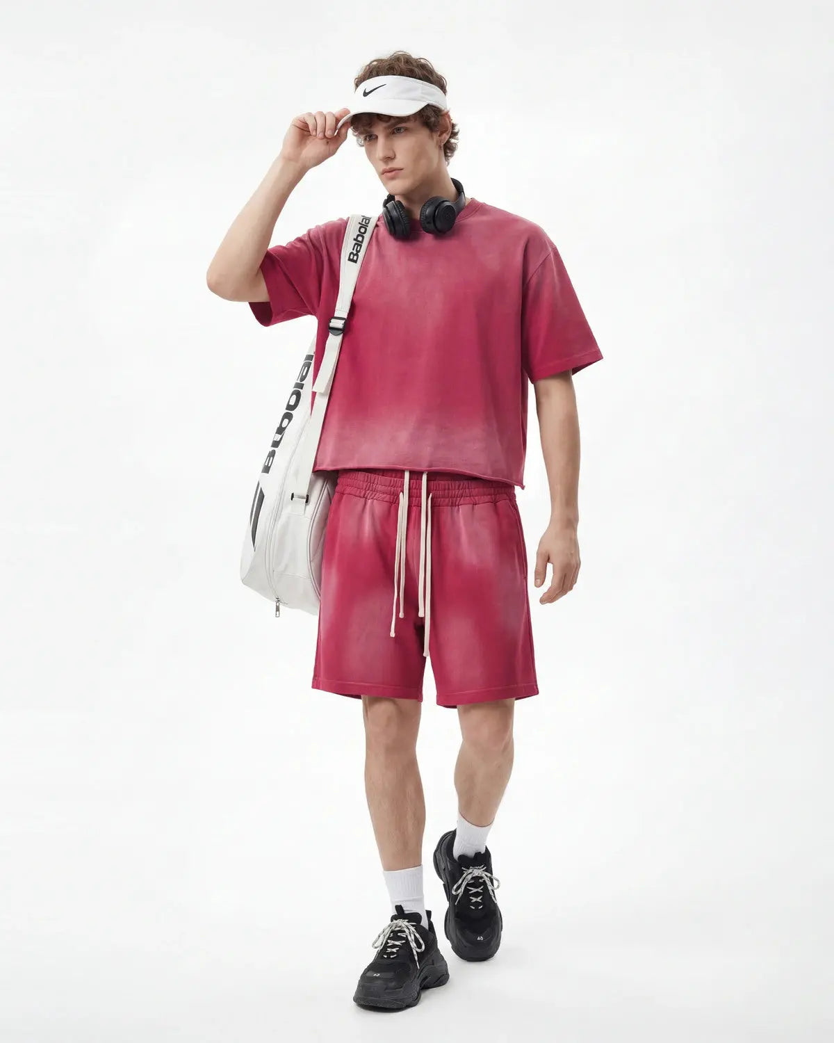 Monkey Washed Boxy Cropped T-Shirt | Inflation Streetwear