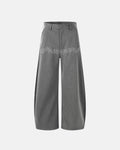 Pinstripe Cinch Back Tailored Pants | Inflation Streetwear
