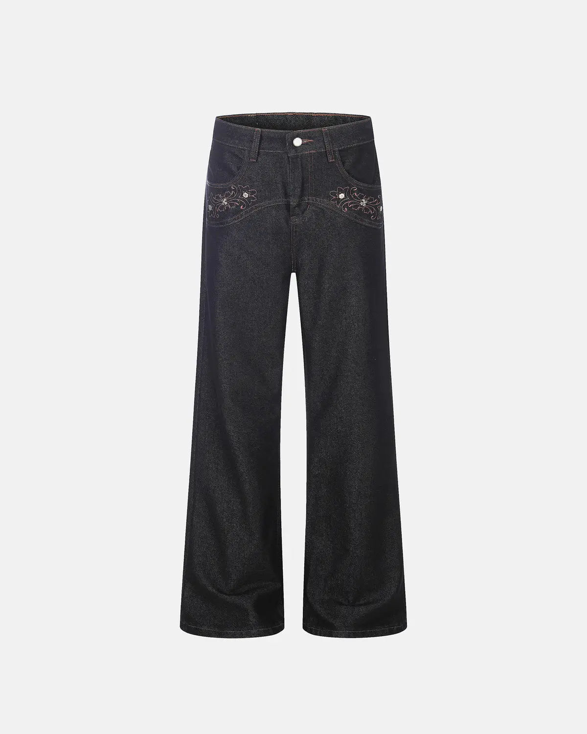 Vintage Embroidered Bootcut Jeans | Inflation Streetwear