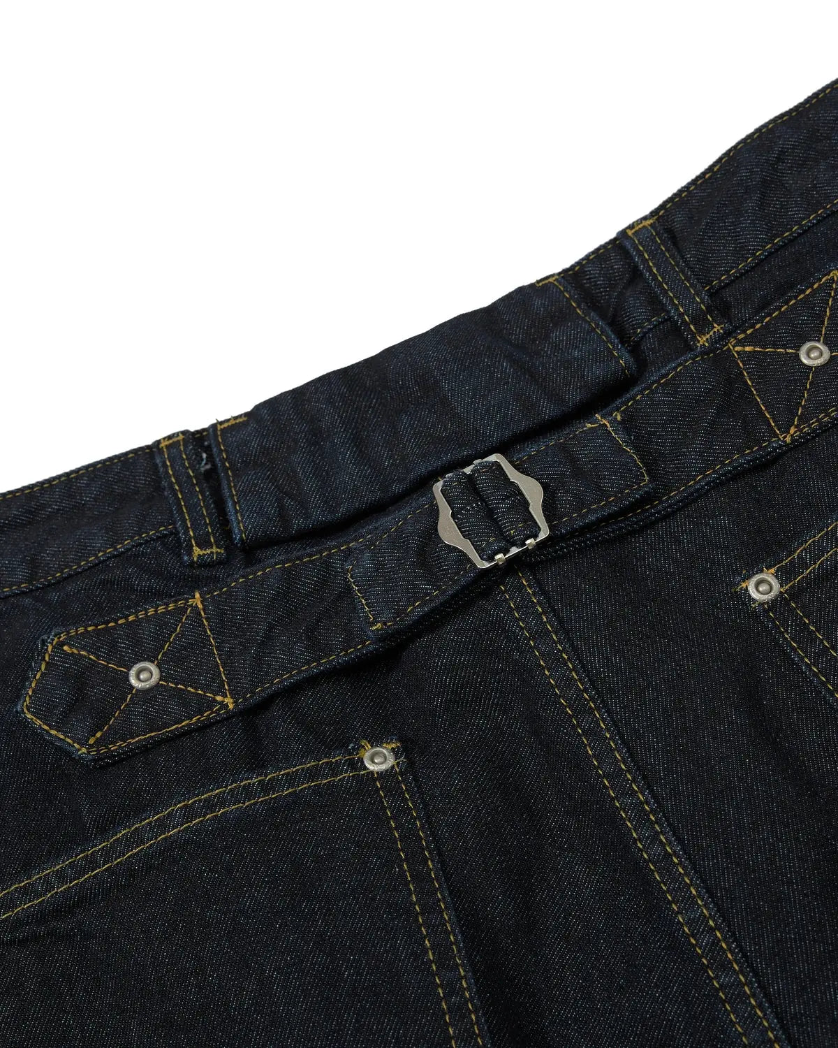Cinch Back Buttons Up Cargo Jorts | Inflation Streetwear