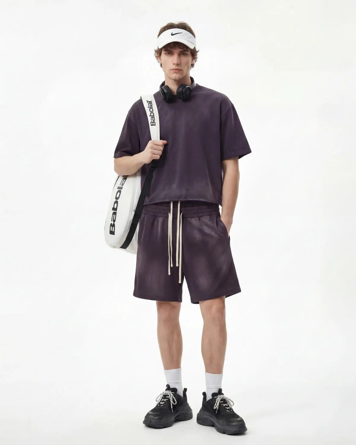 Monkey Washed Boxy Cropped T-Shirt | Inflation Streetwear