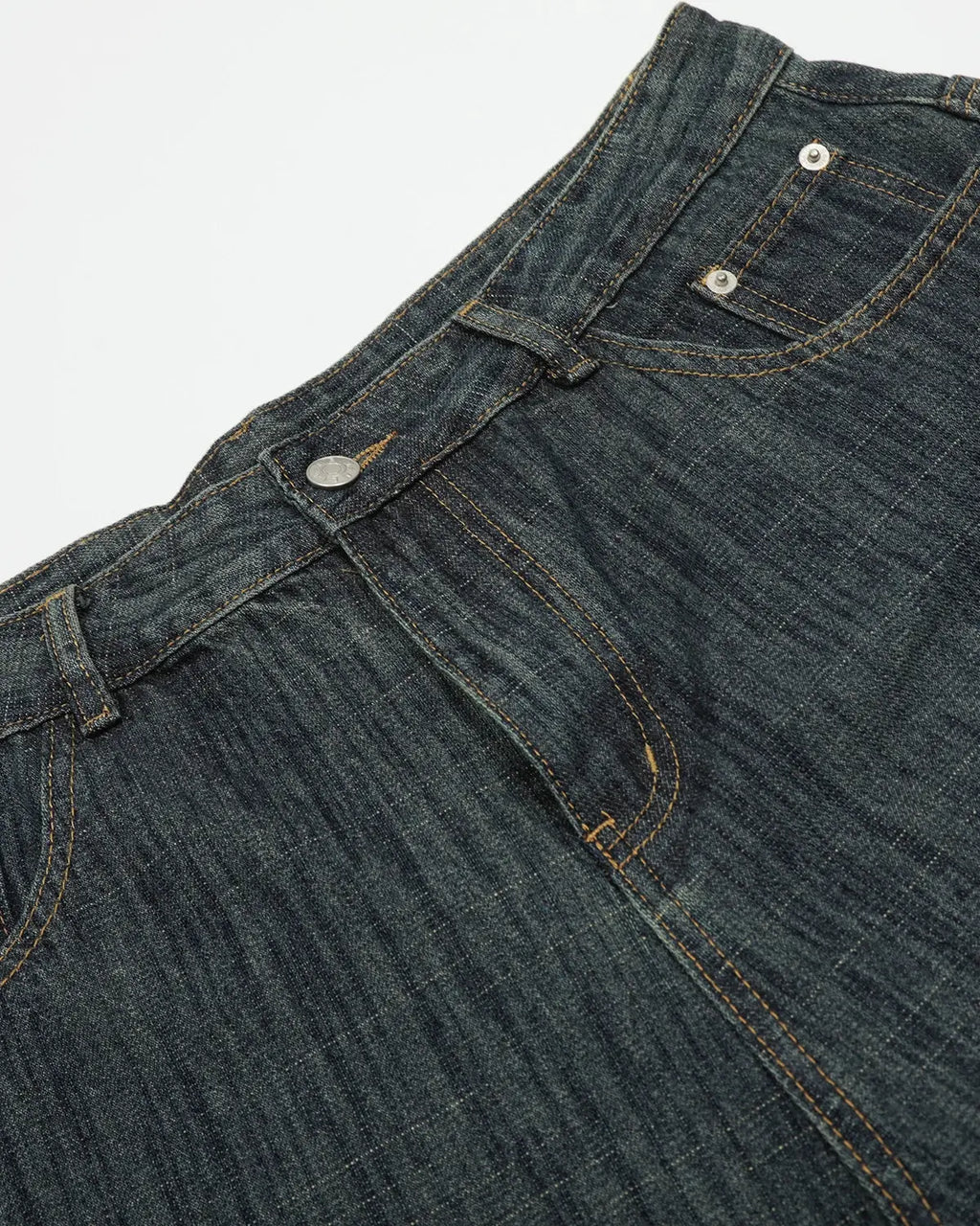 Raw Wide-Leg Long Jorts | Inflation Streetwear