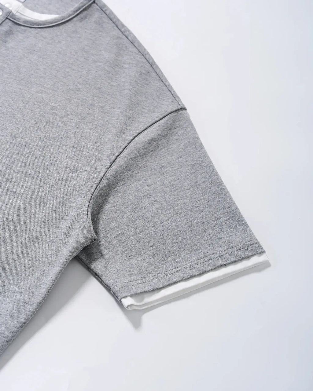 Old Money Layered Henley T-Shirt | Inflation Streetwear