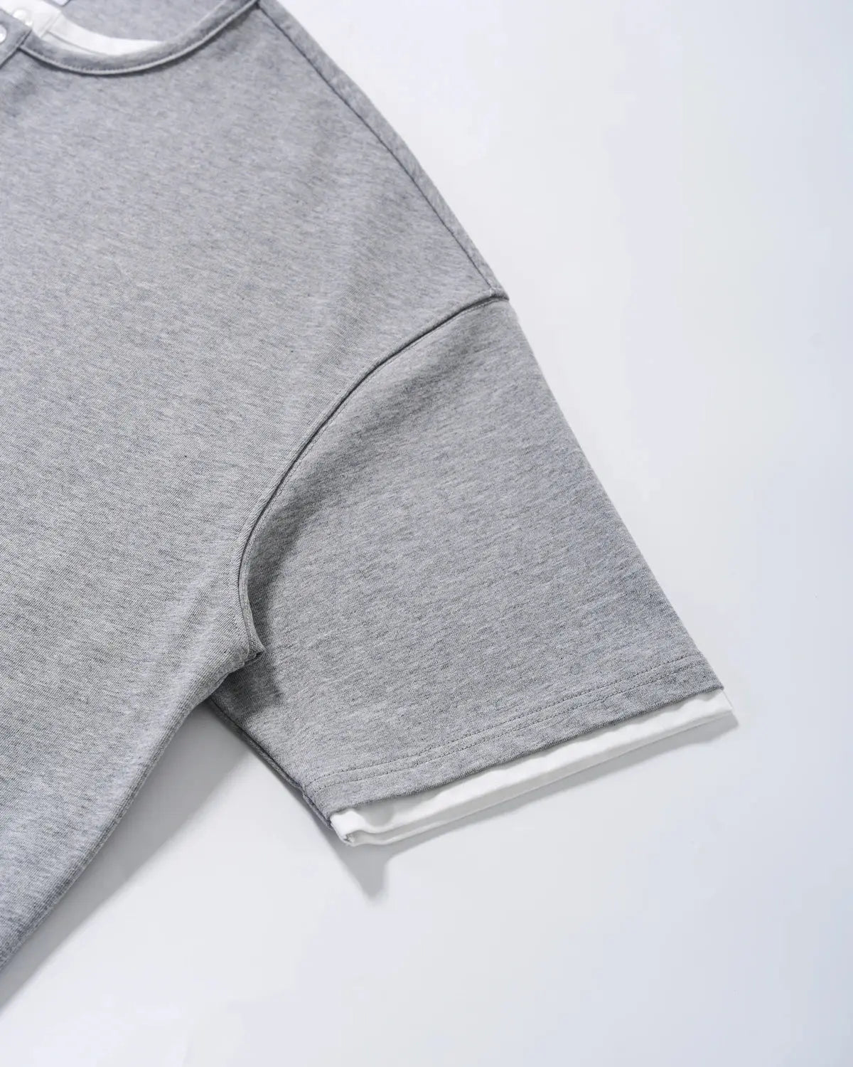 Old Money Layered Henley T-Shirt | Inflation Streetwear