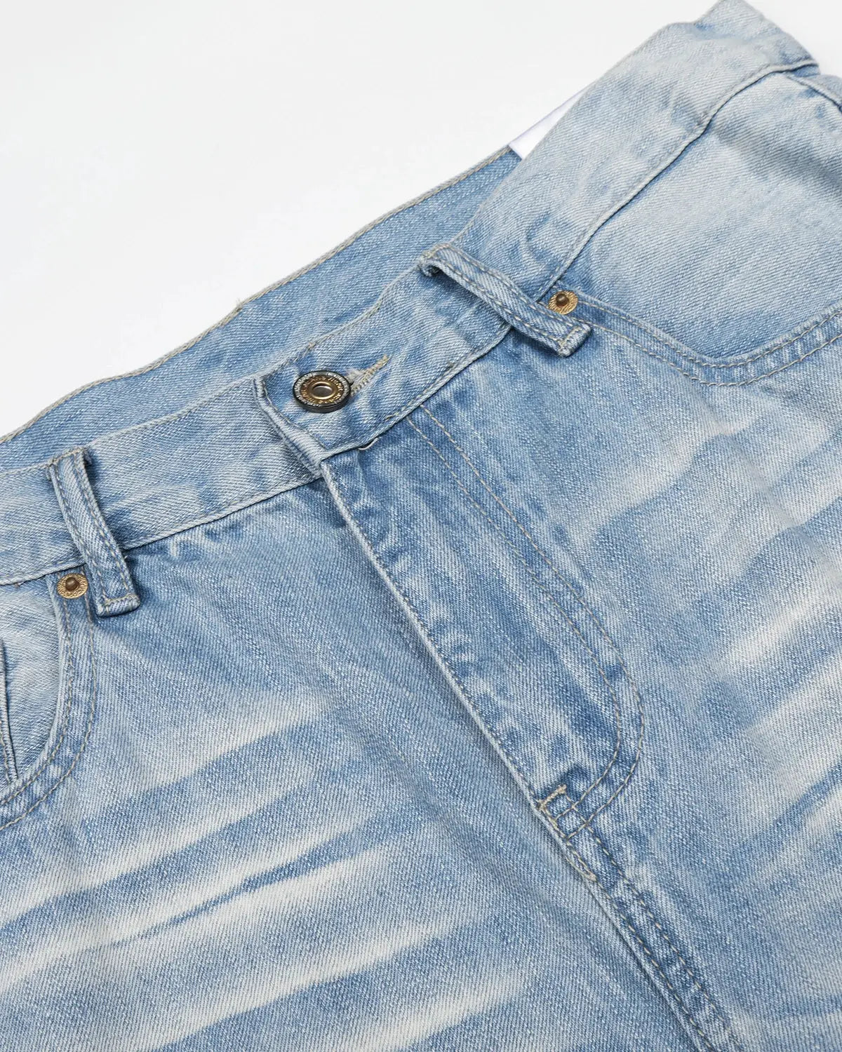 Vintage Whiskered Bootcut Jeans | Inflation Streetwear