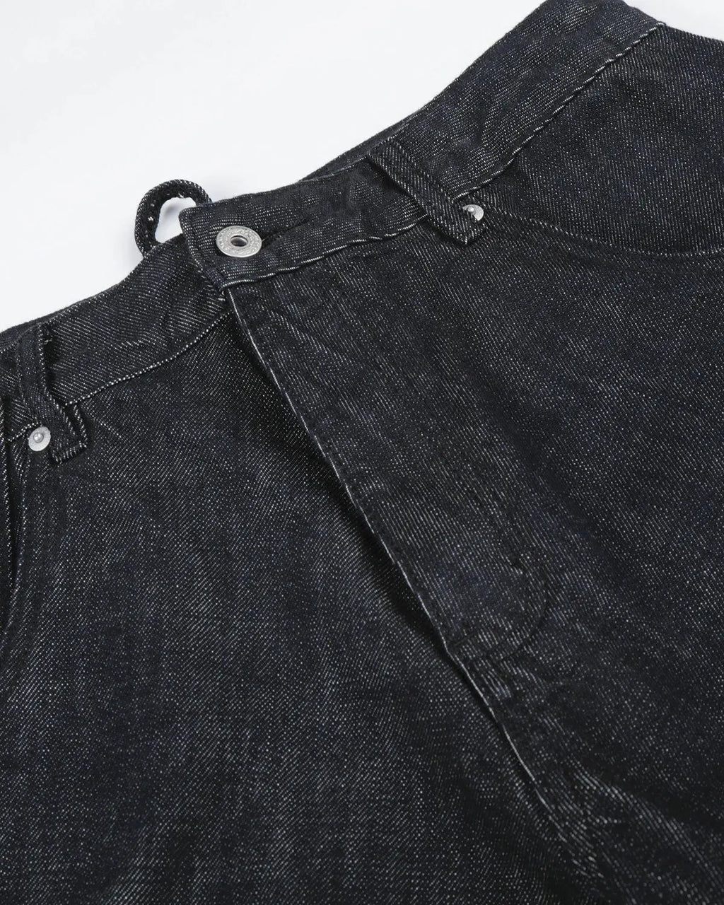 Cinch Back Raw Baggy Jeans | Inflation Streetwear