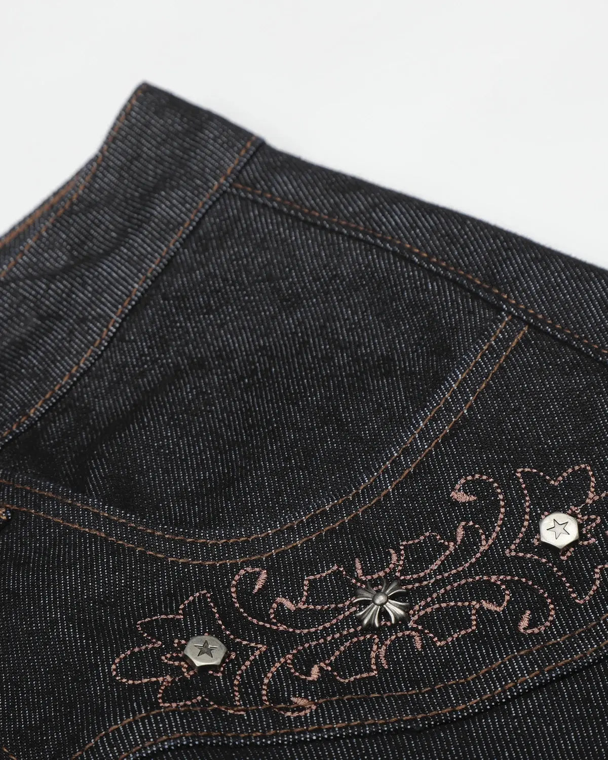 Vintage Embroidered Bootcut Jeans | Inflation Streetwear