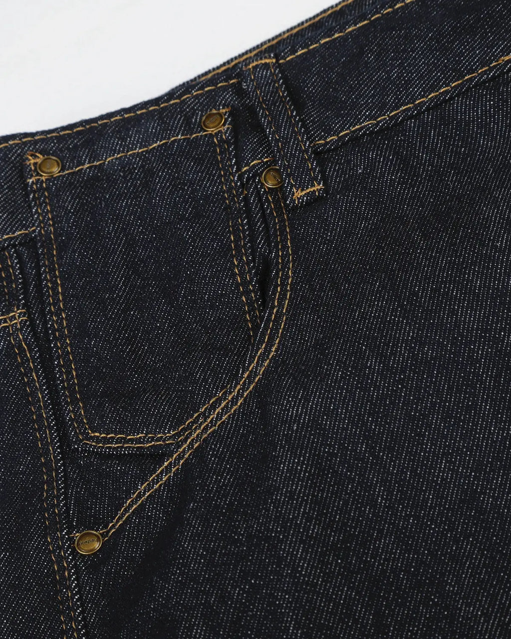 Raw Wash Barrel Jeans with Cinch Back | Inflation Streetwear