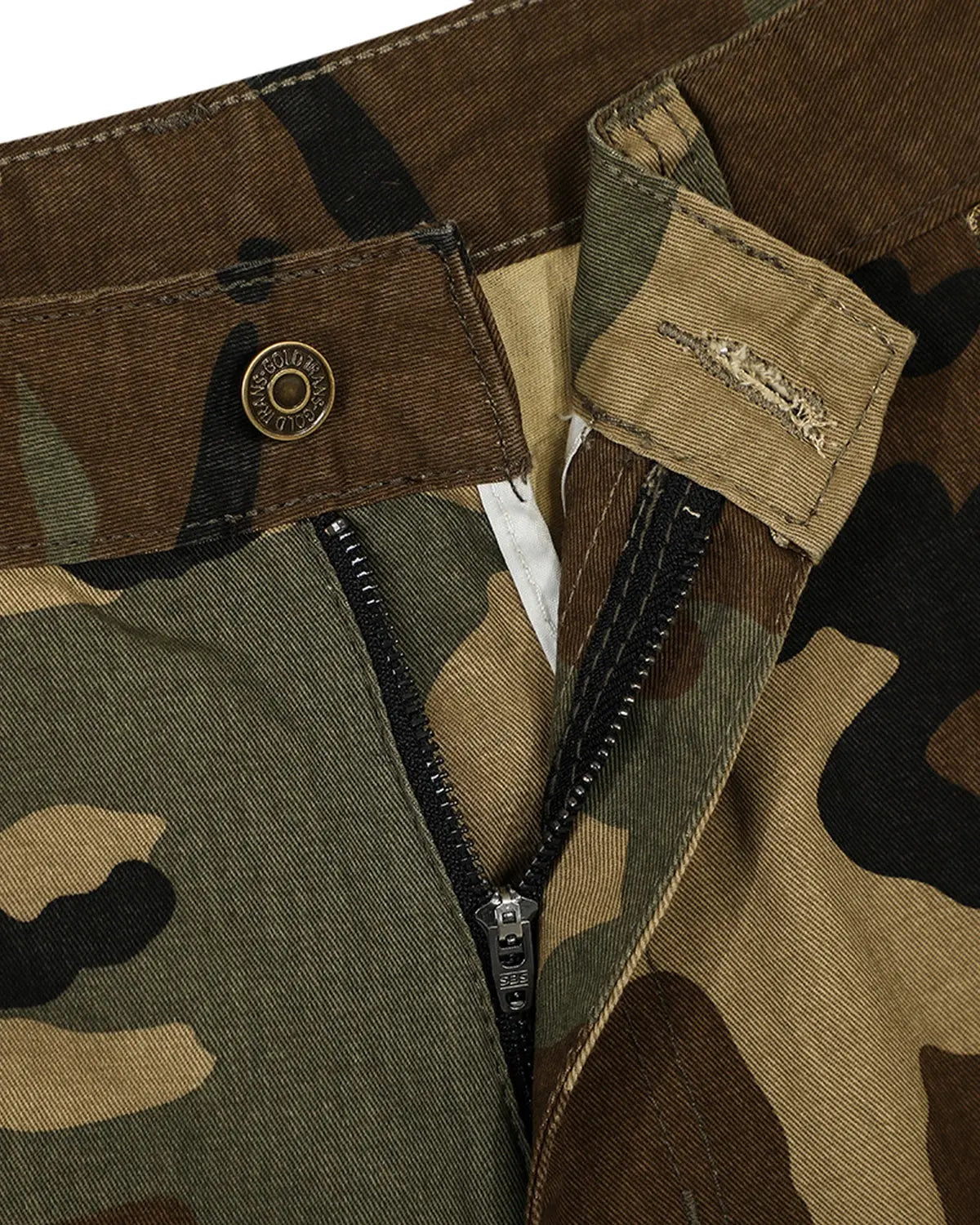 Camo Cargo Longline Shorts | Inflation Streetwear