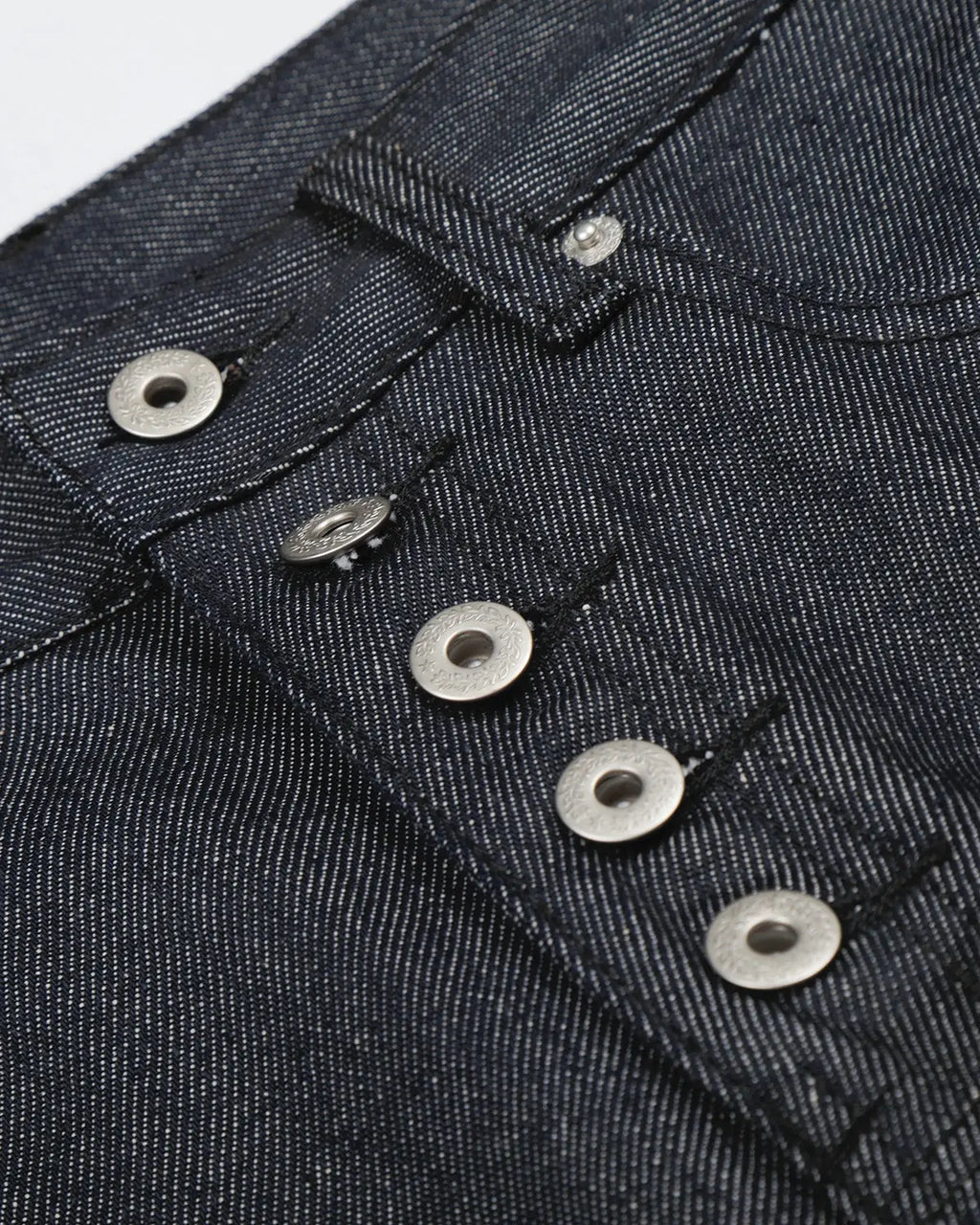 Button Detail Baggy Denim Jorts | Inflation Streetwear