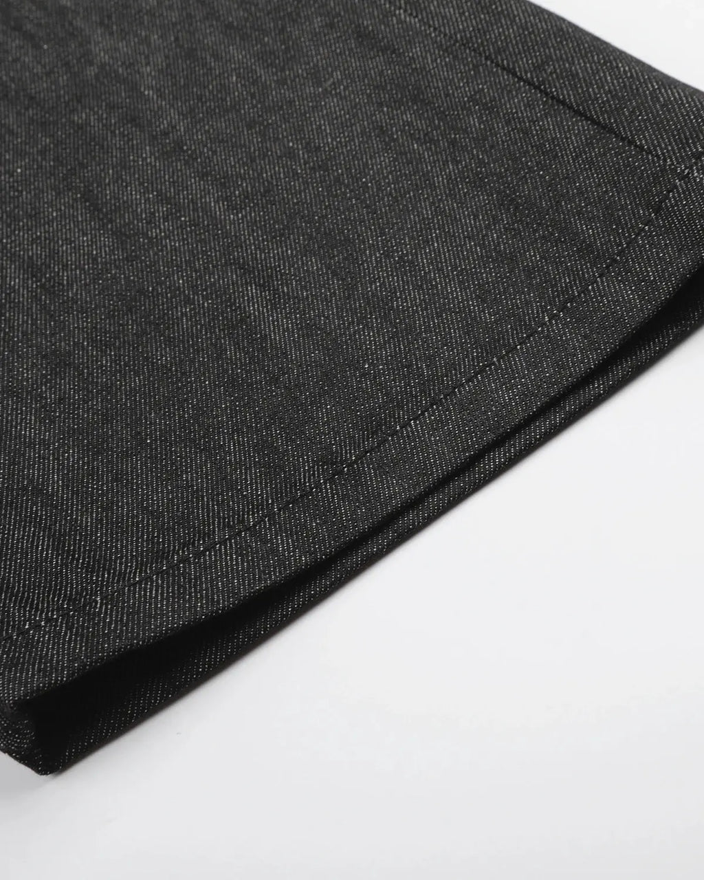 Button Detail Raw Baggy Jeans | Inflation Streetwear