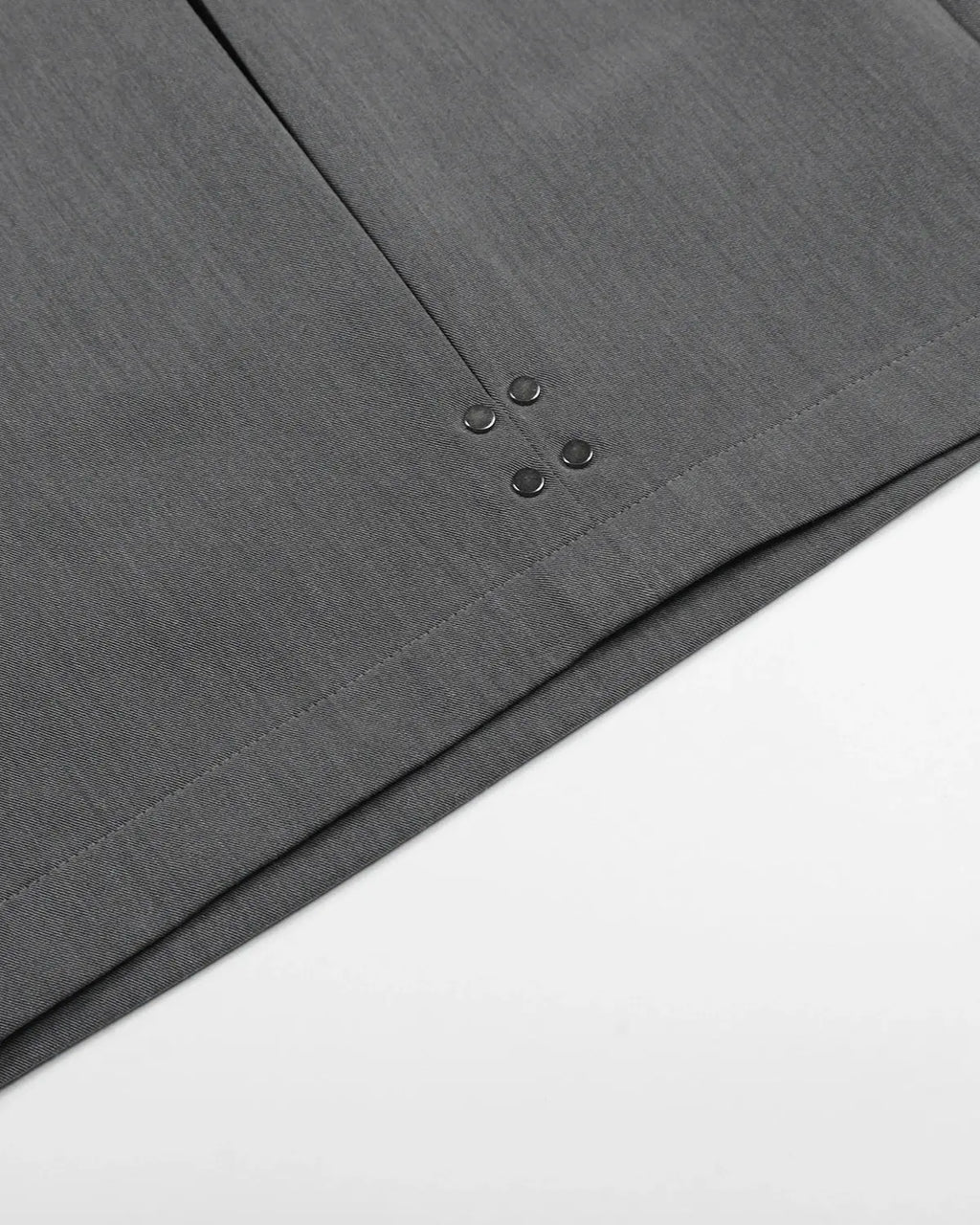 Pleated Stud Detail Tailored Shorts | Inflation Streetwear