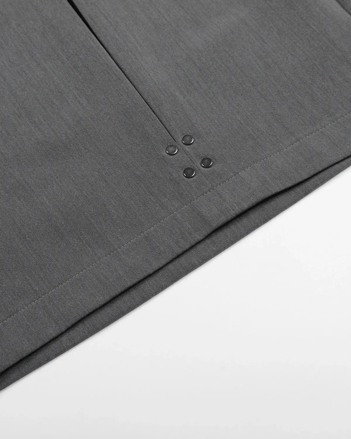 Pleated Stud Detail Tailored Shorts | Inflation Streetwear