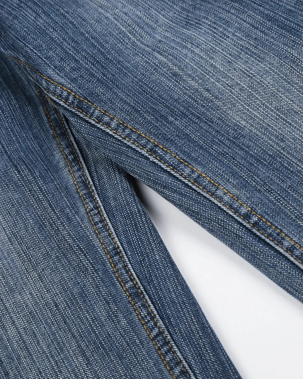 Adjustable Waist Bamboo Weave Baggy Jeans | Inflation Streetwear