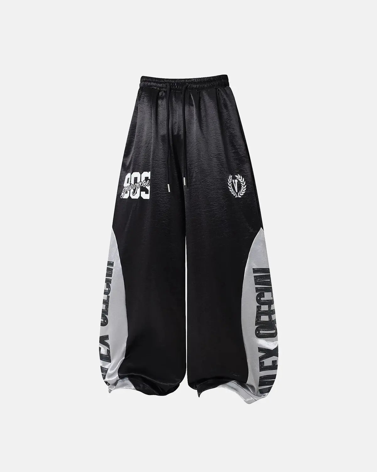 Glossy Contrast Barrel Sweatpant | Inflation Streetwear