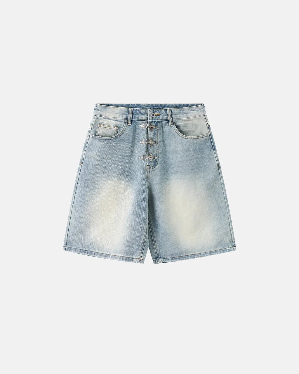 Metal Clasp Baggy Jorts | Inflation Streetwear