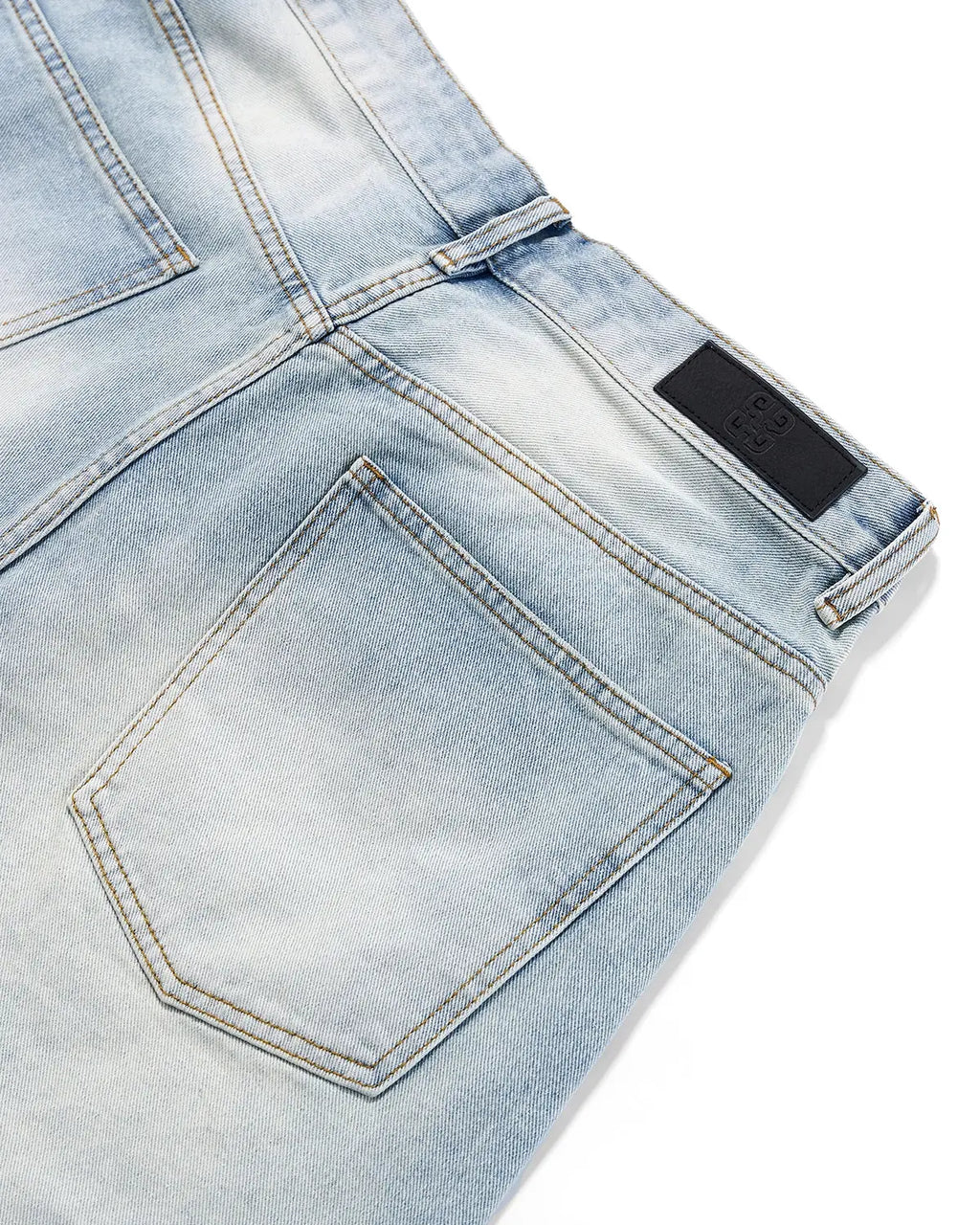 Metal Clasp Baggy Jorts | Inflation Streetwear