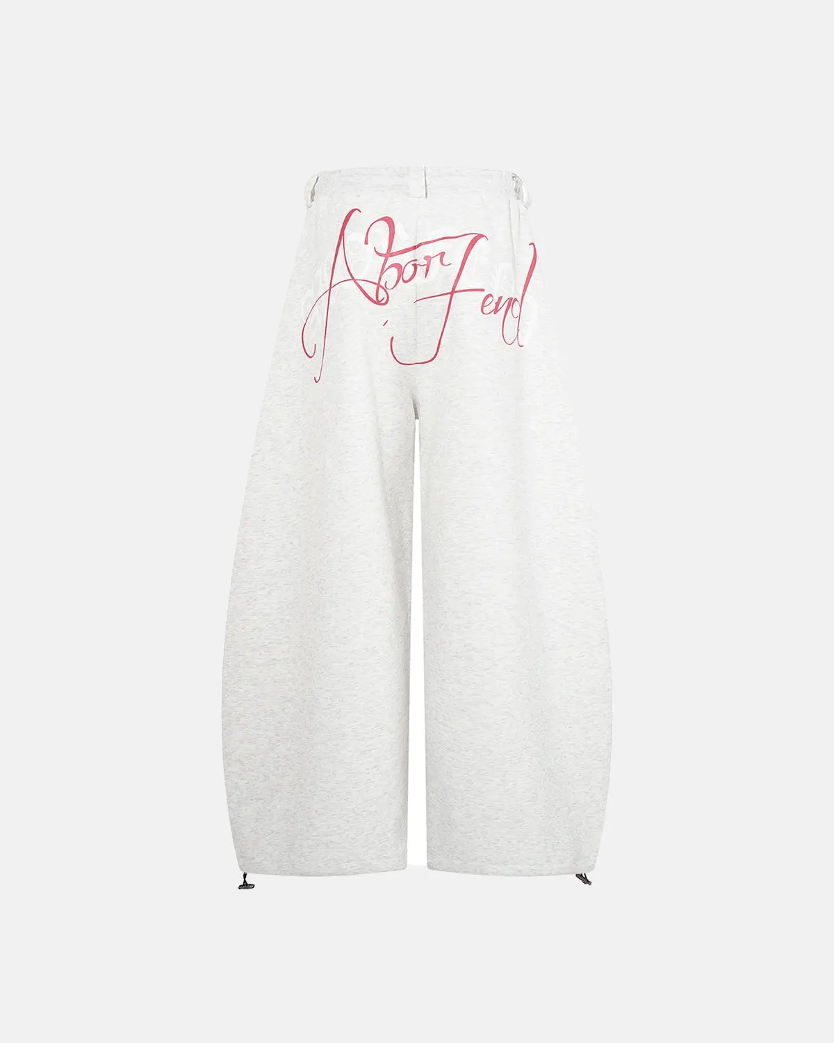 Gothic Script Baggy Sweatpants | Inflation Streetwear