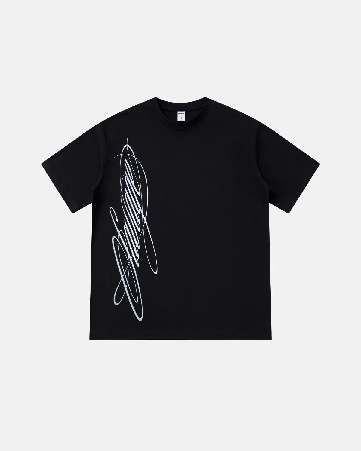 Script Graphic Oversized T-Shirt | Inflation Streetwear