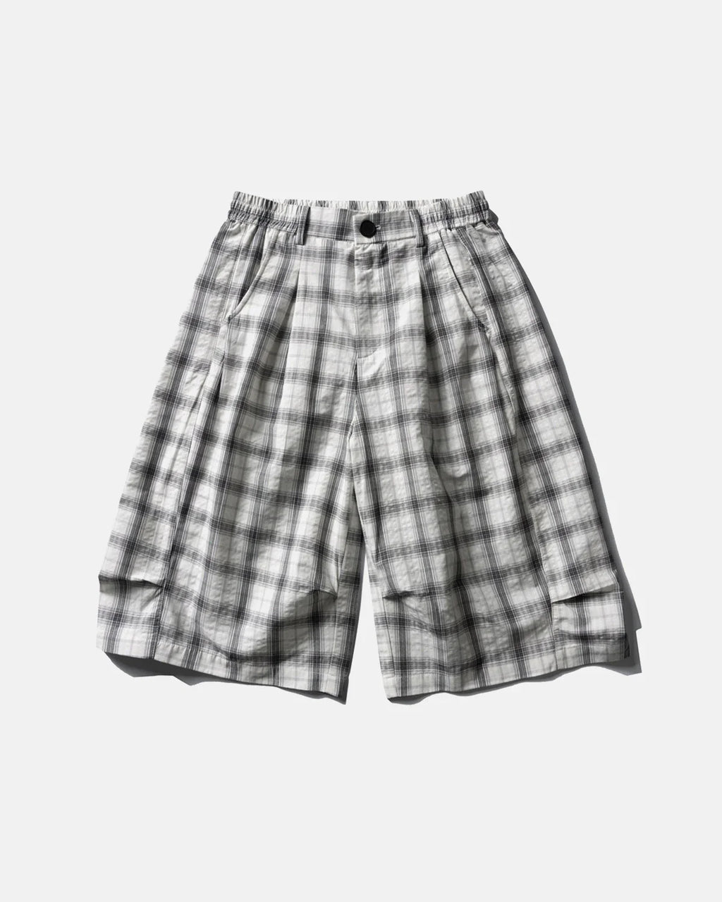 Plaid Longline Casual Shorts | Inflation Streetwear