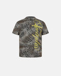 Leopard Script Henley Baby Tees | Inflation Streetwear