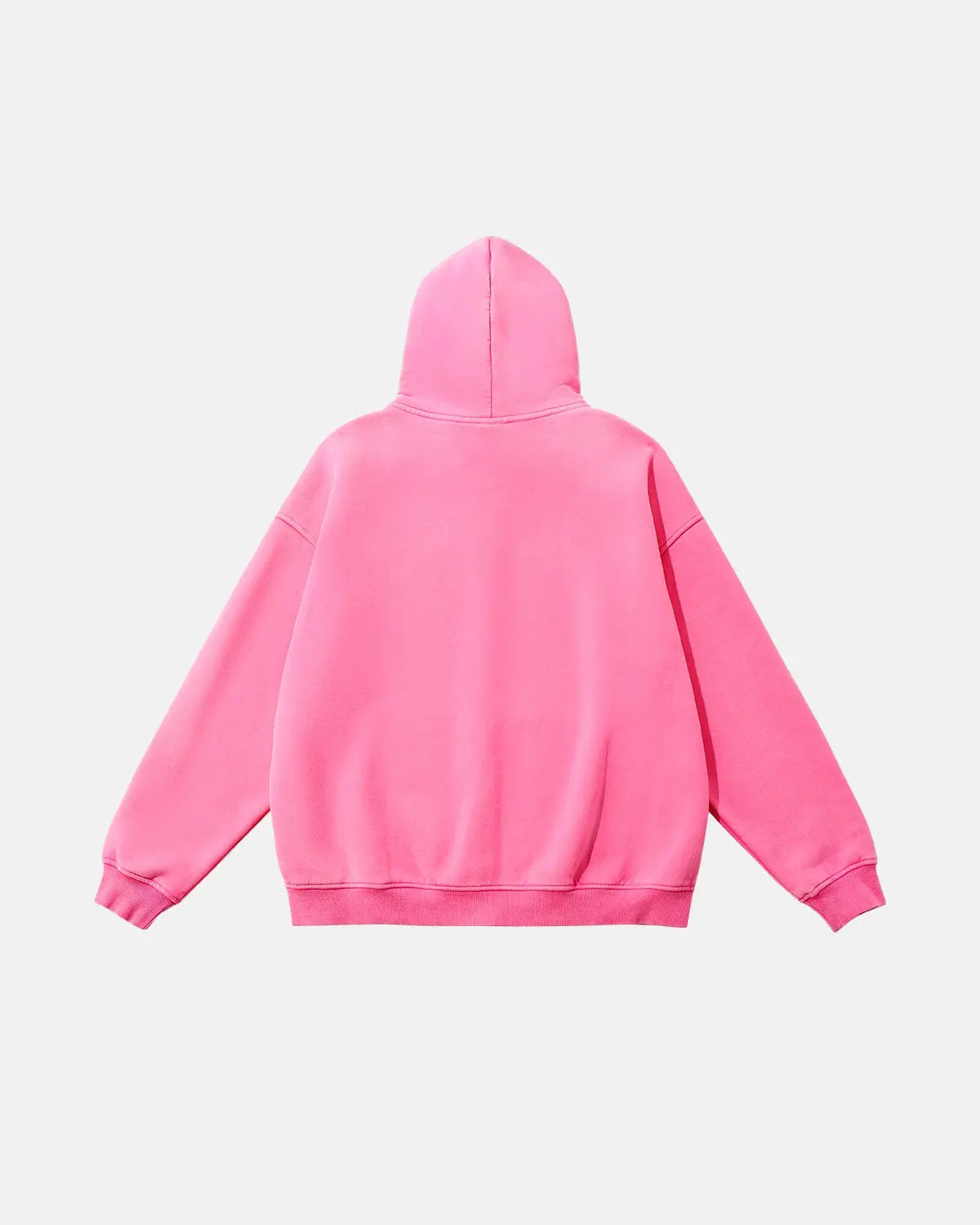 Brand Washed Fleece Zip Up Hoodies | Inflation Streetwear