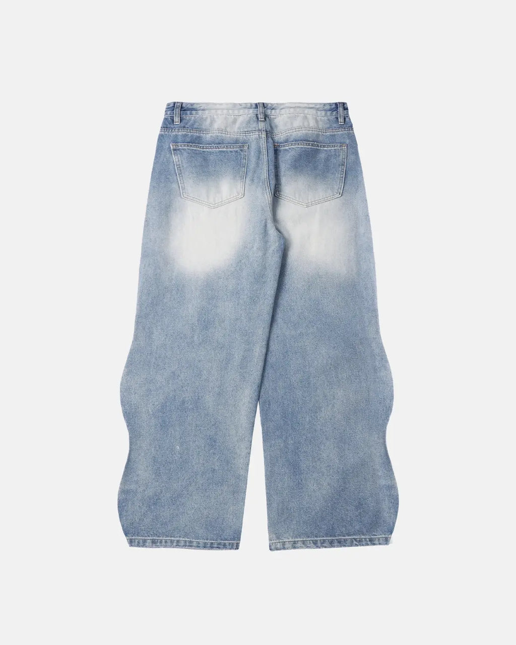 INFLATION Brand Washed Baggy Denim Pants