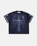 X-Ray Skeleton Graphic Mesh Jersey | Inflation Streetwear
