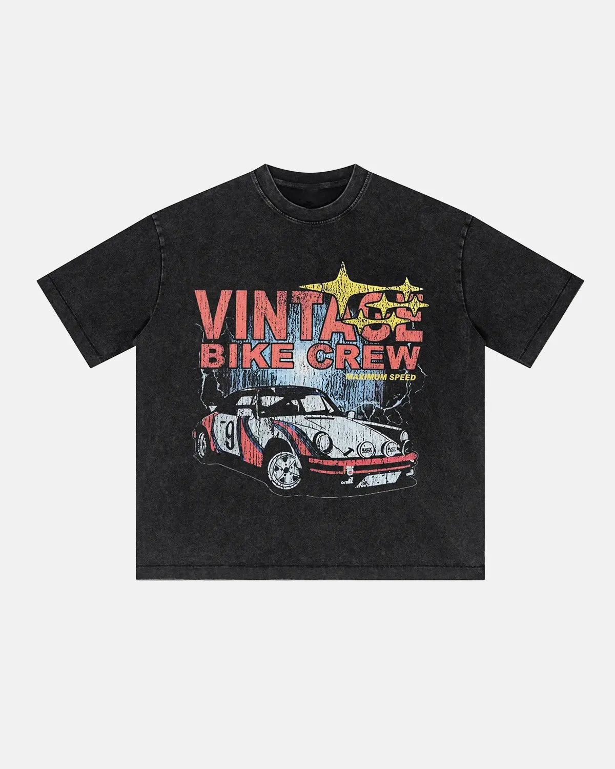 Vintage Graphic Snow Washed T-Shirt | Inflation Streetwear
