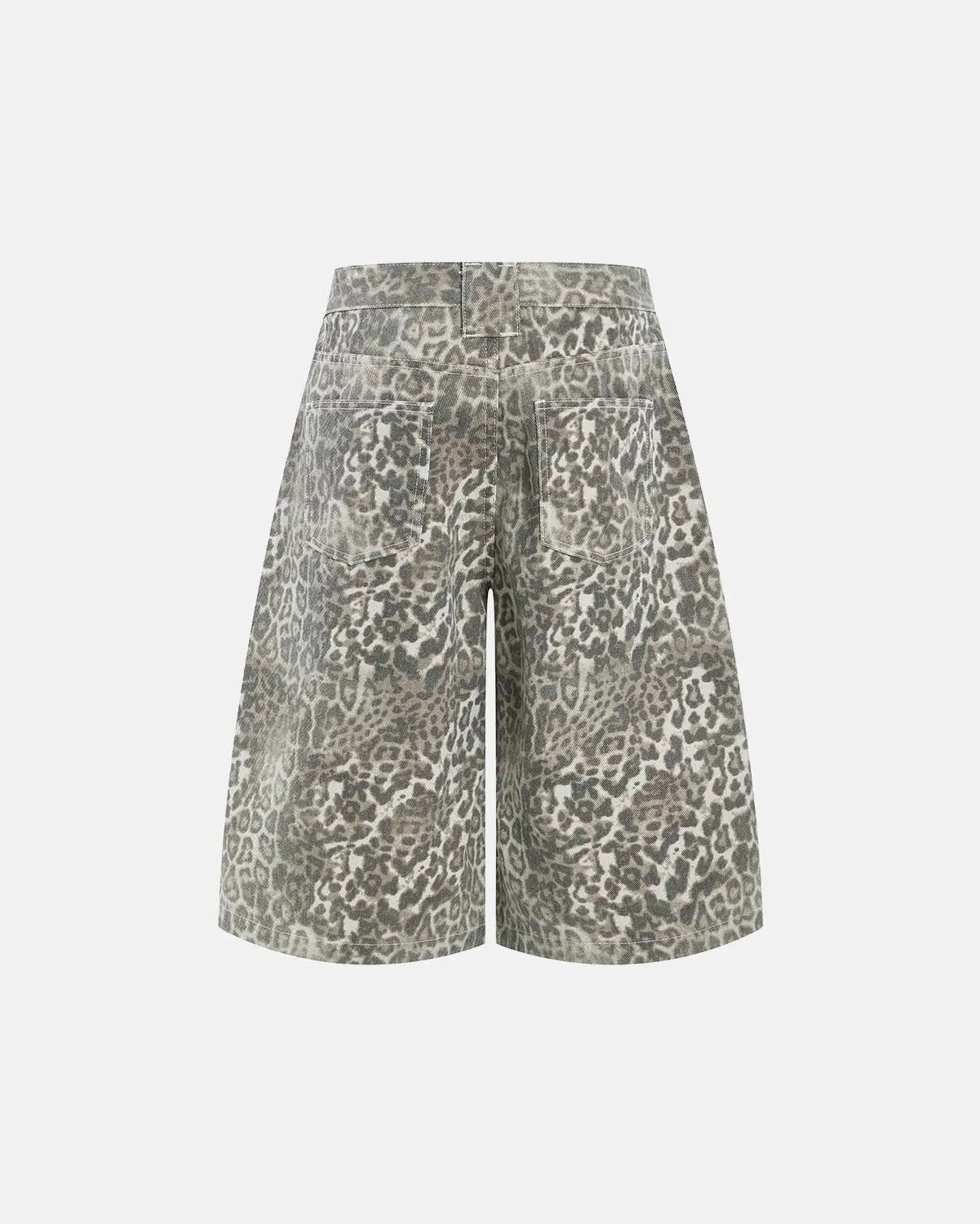 Leopard Print Baggy Shorts | Inflation Streetwear
