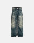 Vintage Distressed Baggy Jeans | Inflation Streetwear
