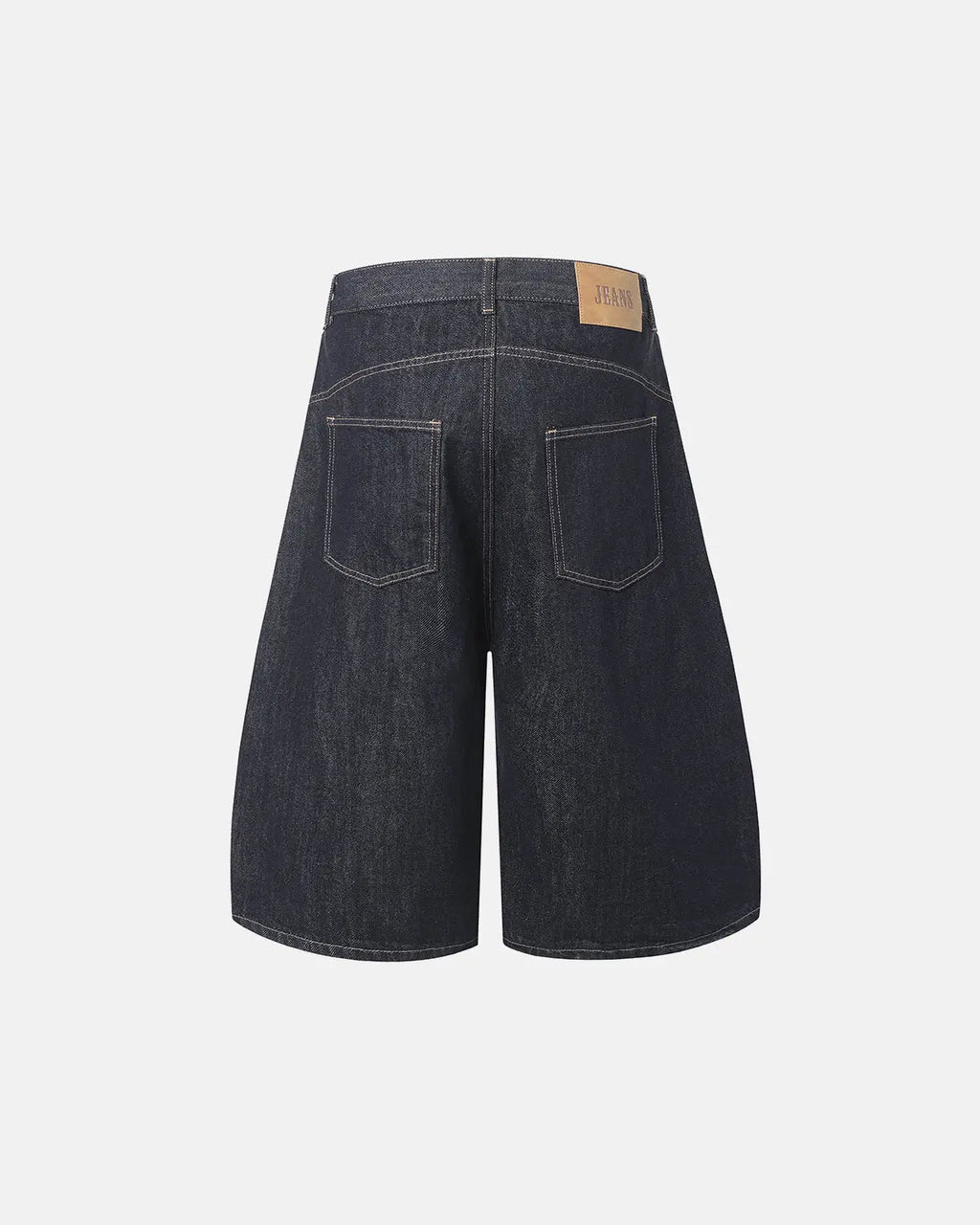 Deconstructed Scimitar Denim Longline Jorts | Inflation Streetwear