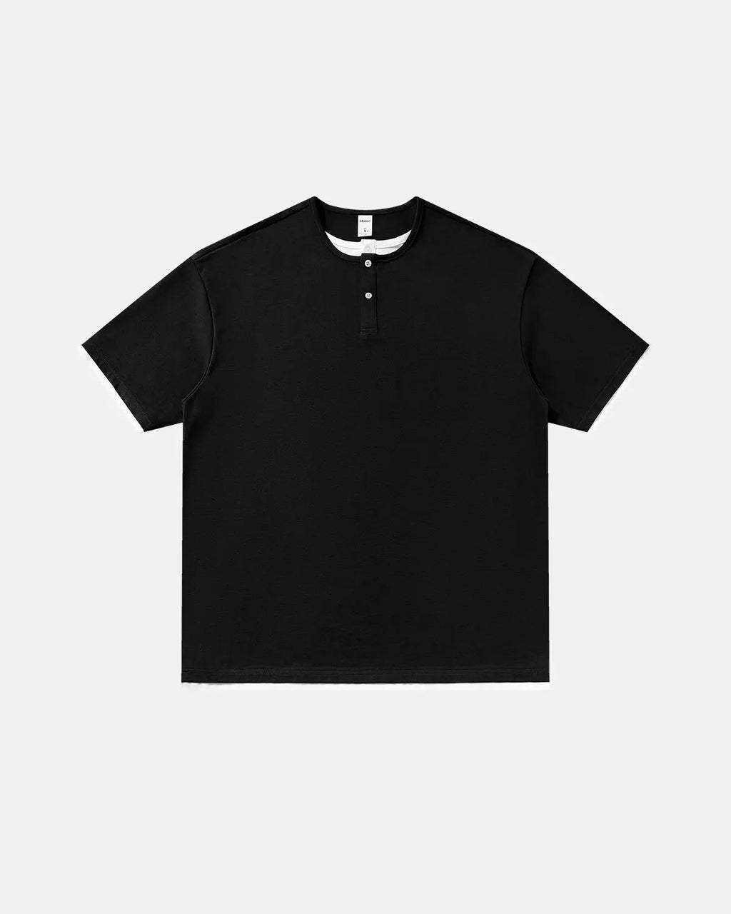 Old Money Layered Henley T-Shirt | Inflation Streetwear