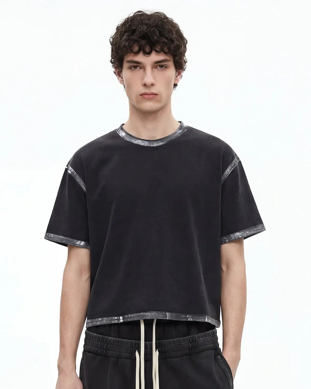 Dirty Wash Heavyweight Boxy T-Shirt | Inflation Streetwear