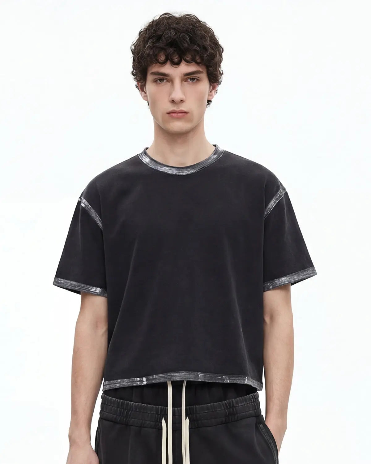 Dirty Wash Heavyweight Boxy T-Shirt | Inflation Streetwear
