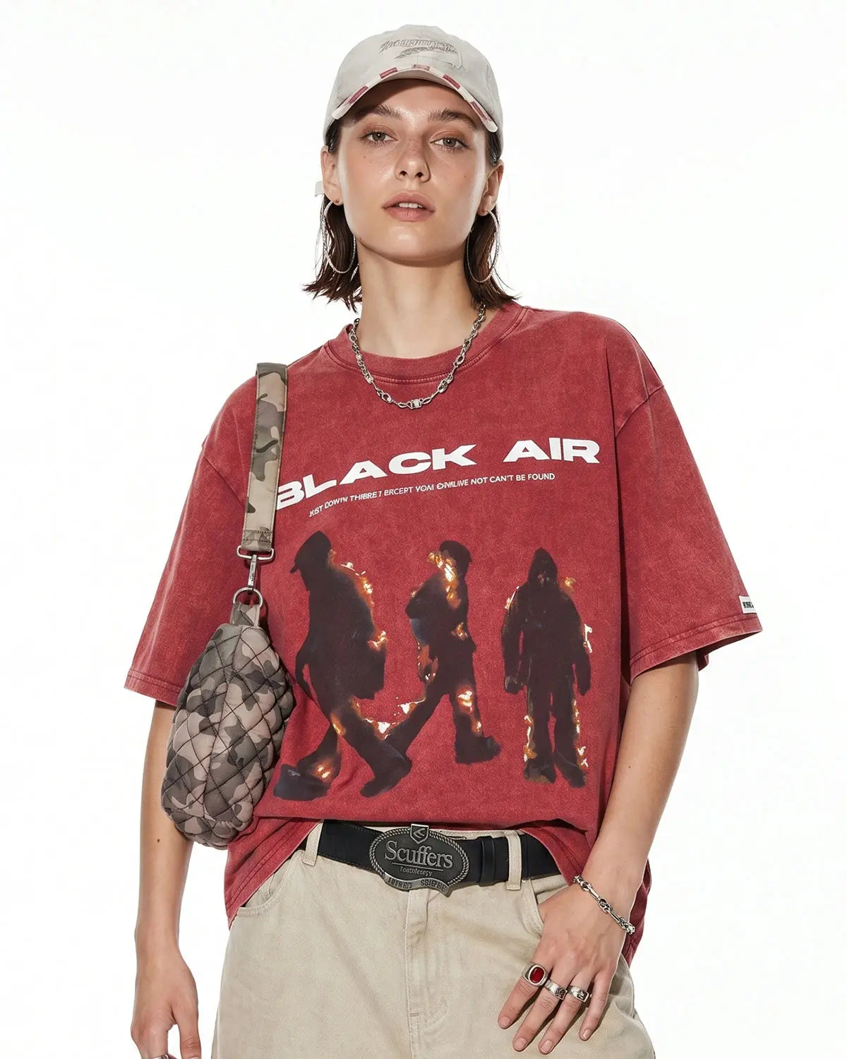 Washed Graphic Oversized T-Shirt | Inflation Streetwear