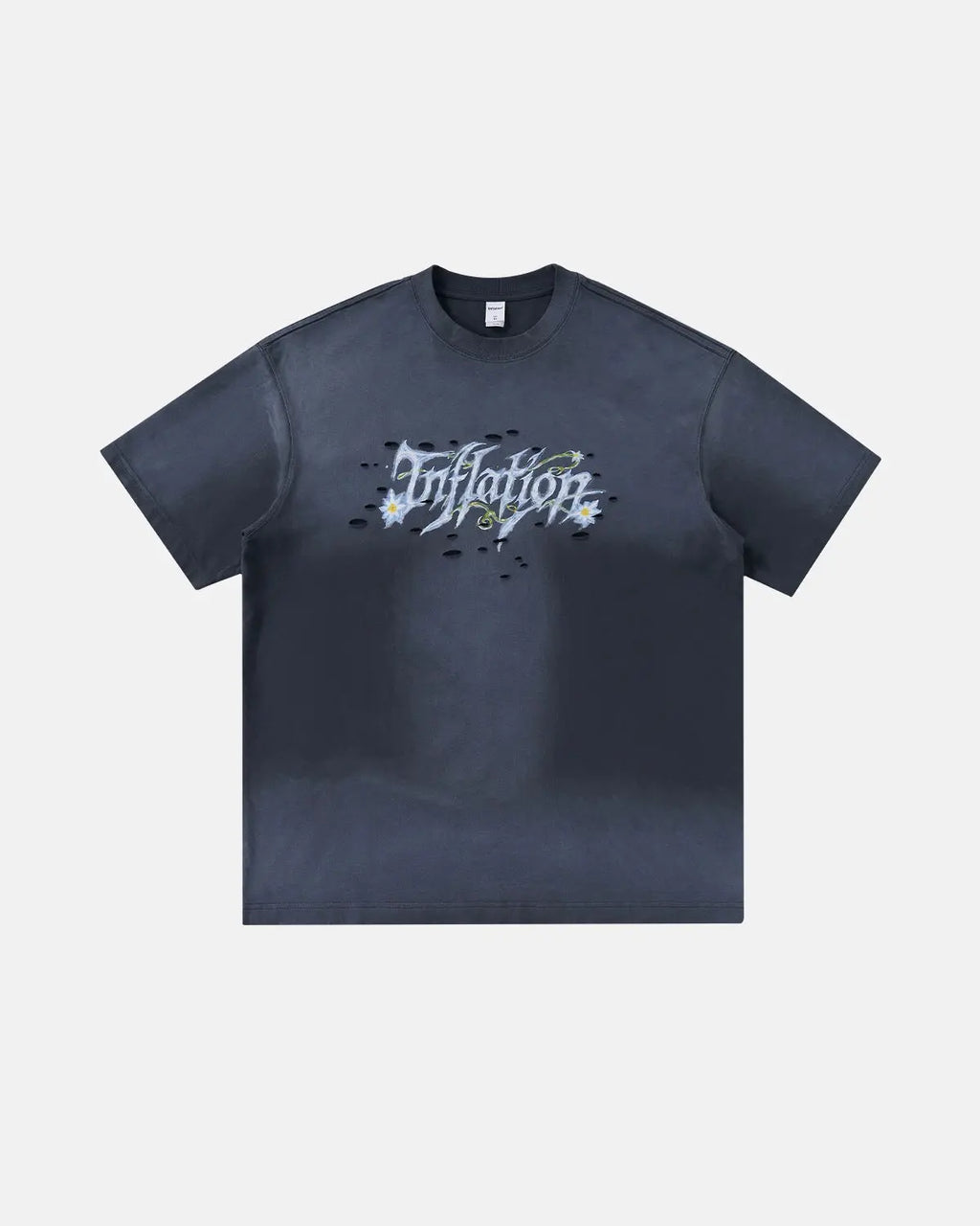Monkey Washed Ripped Graphic Tees | Inflation Streetwear