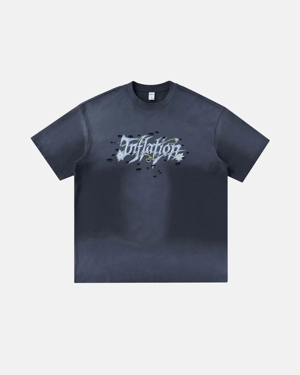 Monkey Washed Ripped Graphic Tees | Inflation Streetwear