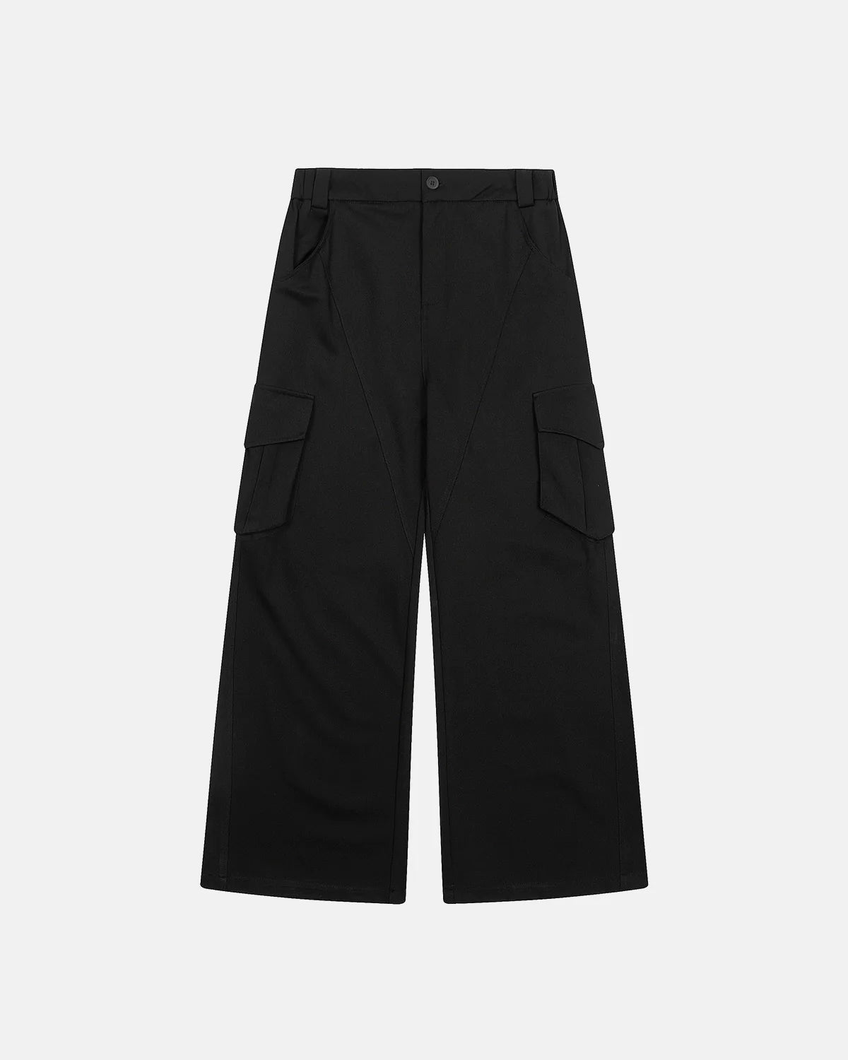 Structured Wide Leg Cargo Pants | Inflation Streetwear