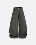 Camo Patchwork Barrel Pants | Inflation Streetwear