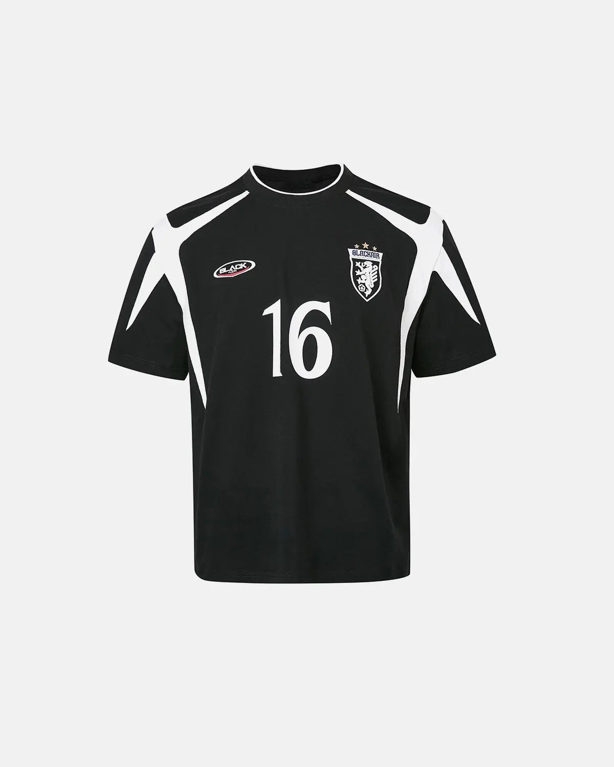 Retro Color Block Embroidered Jersey T-Shirt | Inflation Streetwear