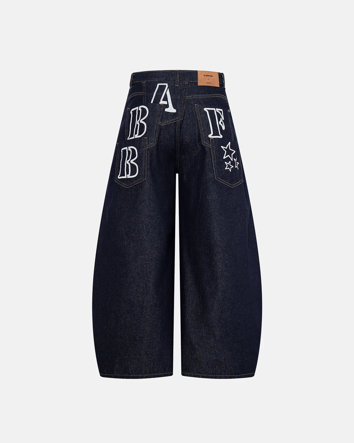 Multi Pockets Design Barrel Jeans | Inflation Streetwear