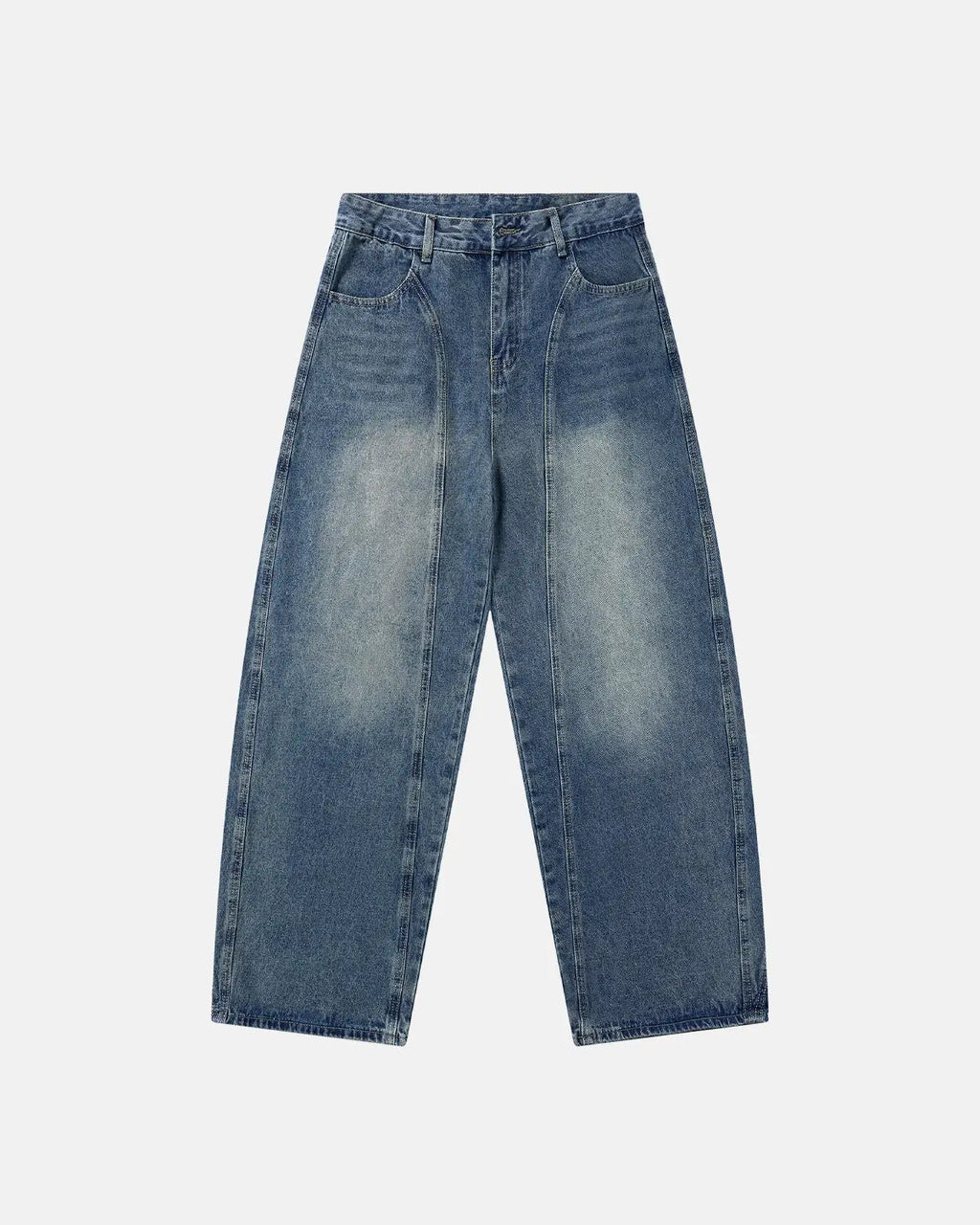Deconstructed Barrel Jeans | Inflation Streetwear