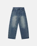 Deconstructed Barrel Jeans | Inflation Streetwear