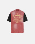 Patchwork Washed Graphic T-Shirt | Inflation Streetwear