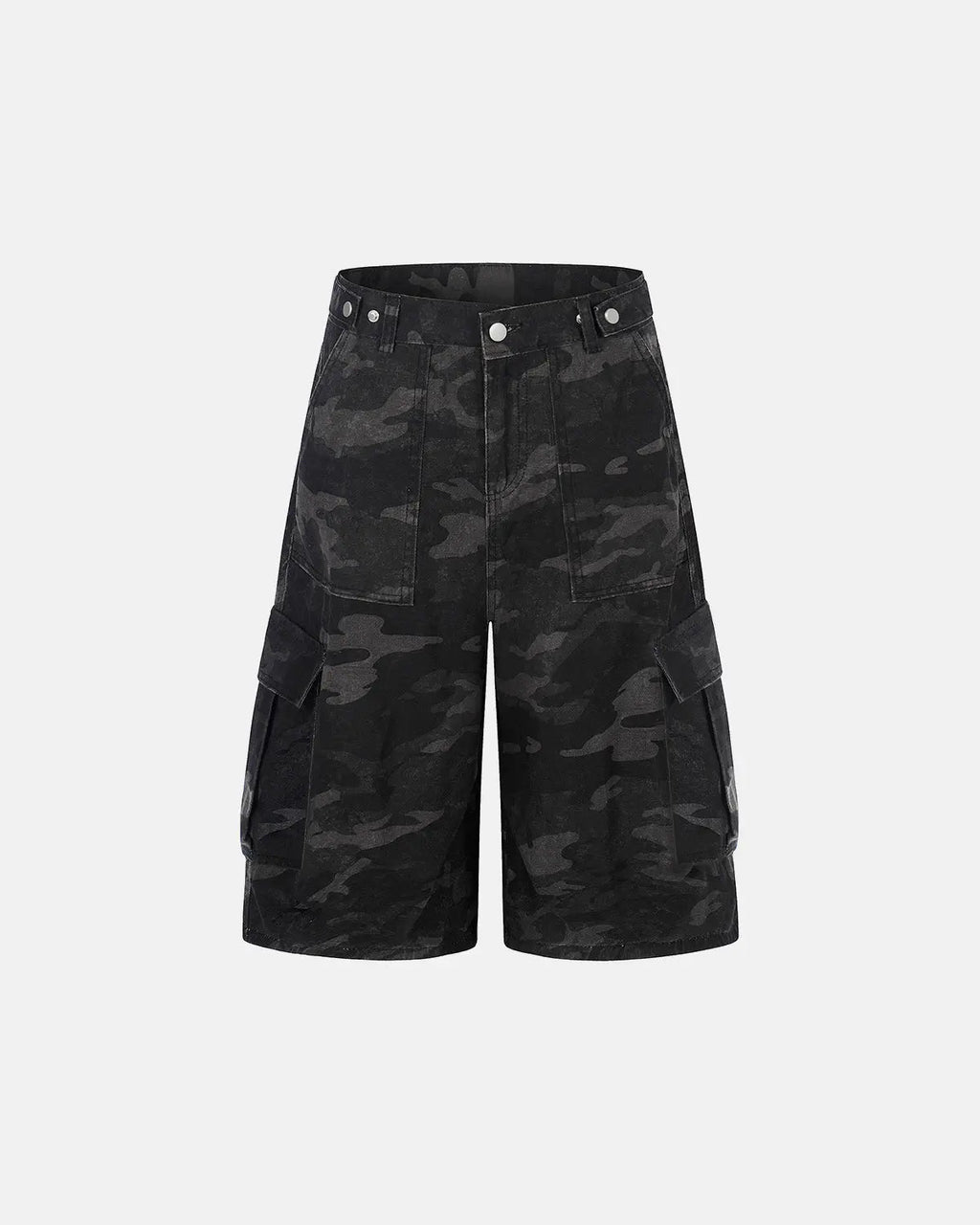 Dark Camo Cargo Shorts | Inflation Streetwear