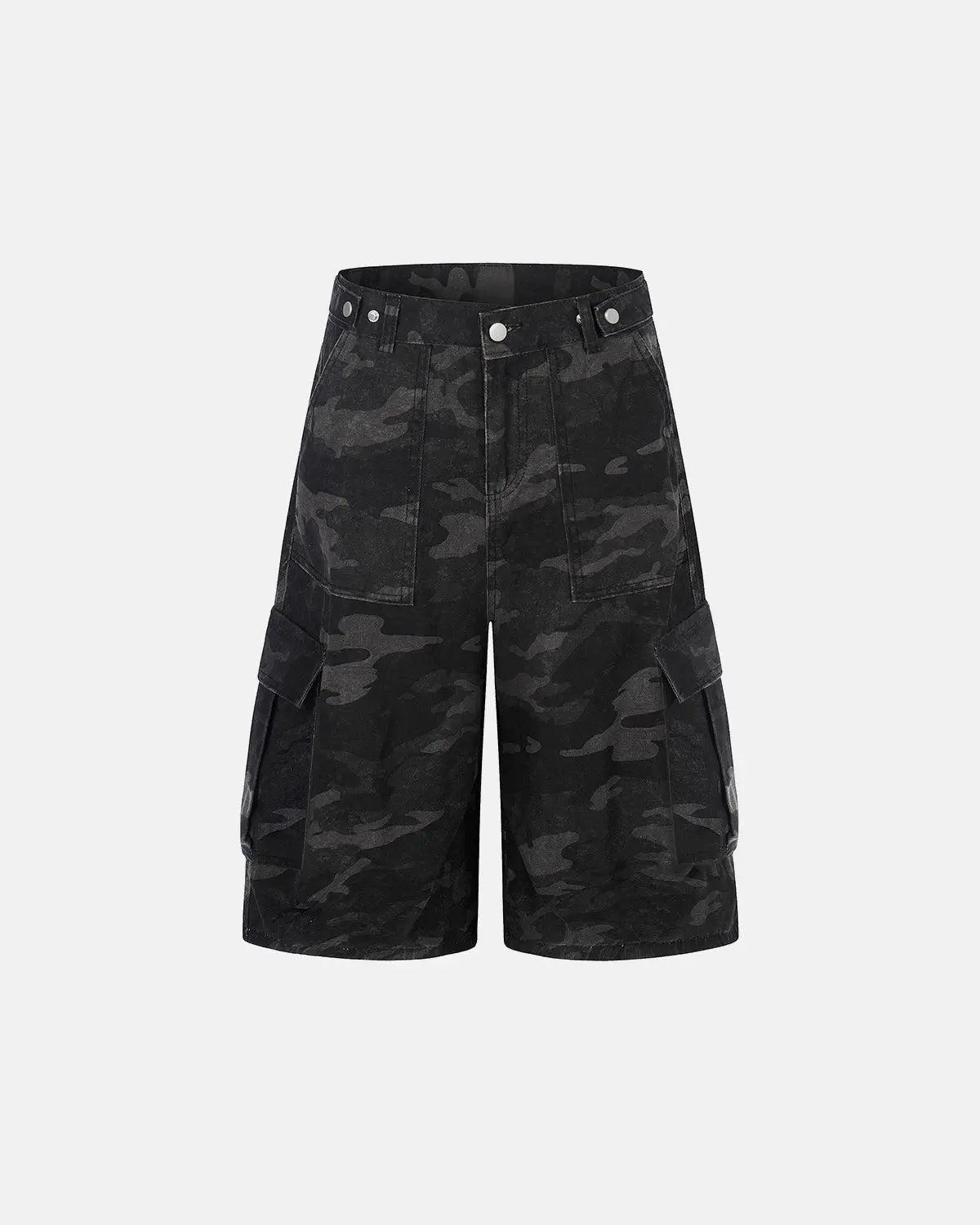 Dark Camo Cargo Shorts | Inflation Streetwear