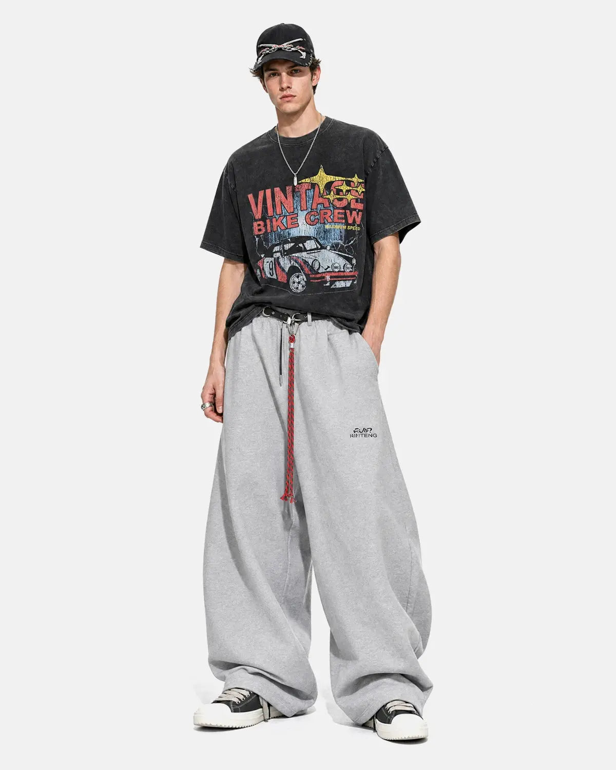 Vintage Graphic Snow Washed T-Shirt | Inflation Streetwear