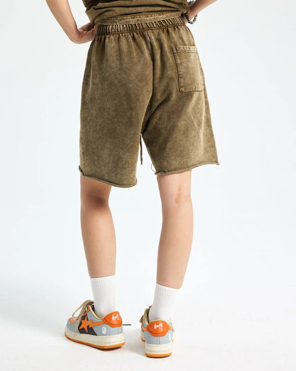 Heavyweight Washed Sweat Shorts | Inflation Streetwear