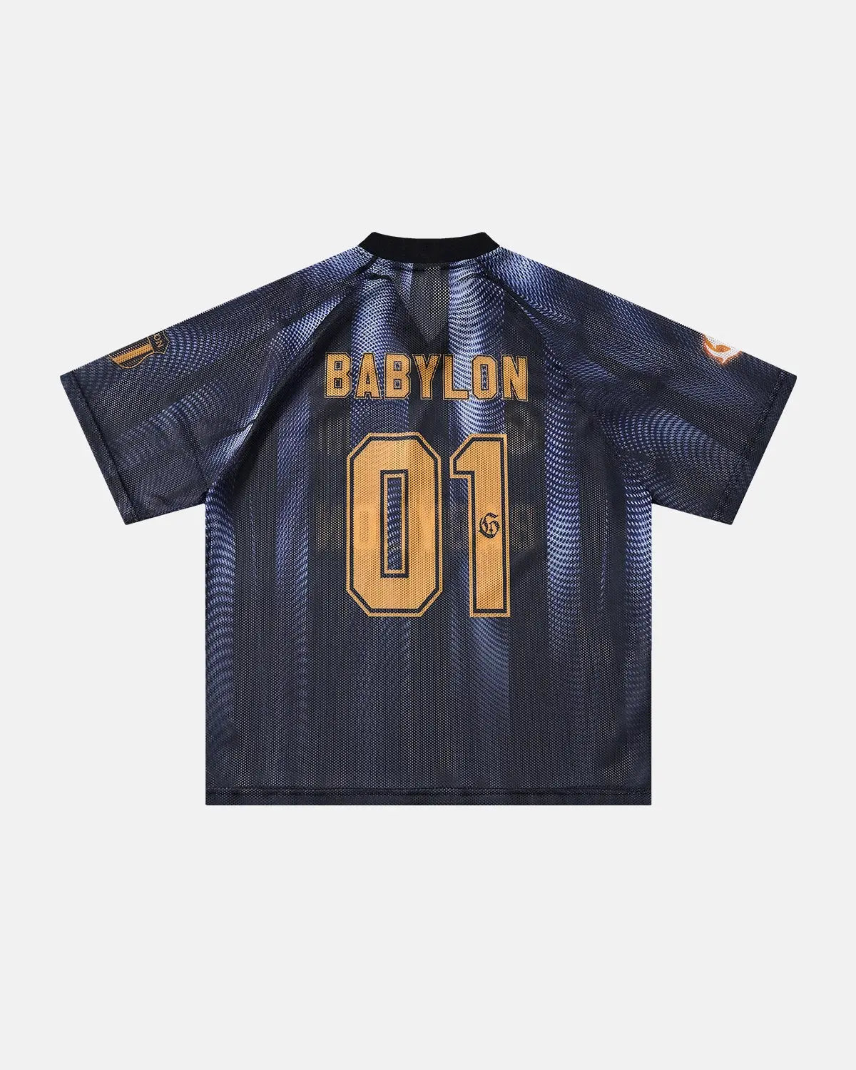 Gradient Pattern Mesh Jersey | Inflation Streetwear